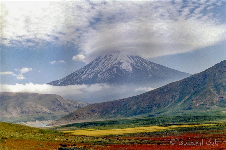 نگاهی به دماوند ثبت شده با دوربین آنالوگ